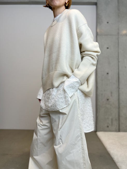 fluffy dress shirt